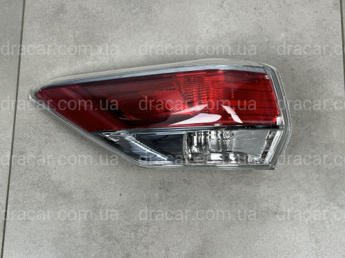 Задний фонарь левый наружный Toyota Highlander 2014-2016 артикул 8560