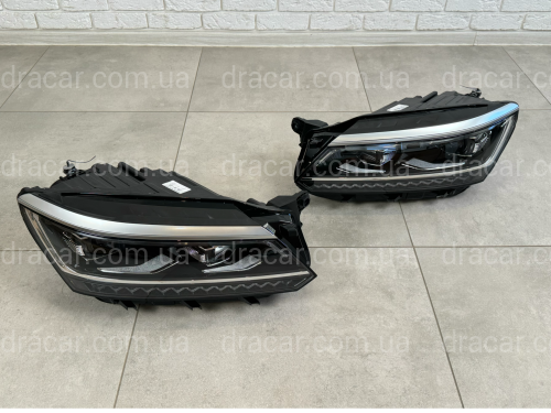 FULL LED фары для Volkswagen Passat USA B8 2016-2019  (комплектные левая + правая 2шт.) артикул 8561