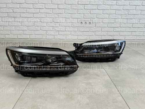 FULL LED фары для Volkswagen Passat USA B8 2016-2019  (комплектные левая + правая 2шт.) артикул 8561