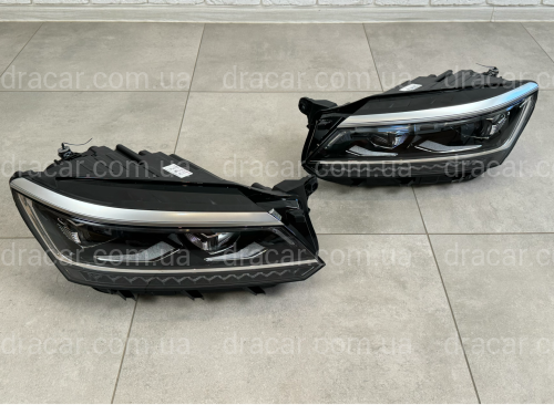 FULL LED фары для Volkswagen Passat USA B8 2016-2019  (комплектные левая + правая 2шт.) артикул 8561