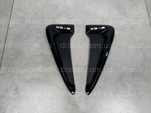 Жабры на крылья BMW X5 F15 2014-2018 2шт. артикул 8562
