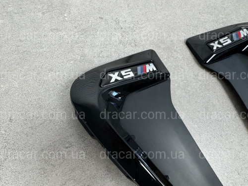 Жабры на крылья BMW X5 F15 2014-2018 2шт. артикул 8562