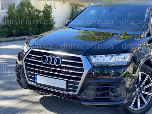 Бампер передний в сборе S-Line ПОД РАДАРЫ Audi Q7 4M 2015-2019 артикул 8574