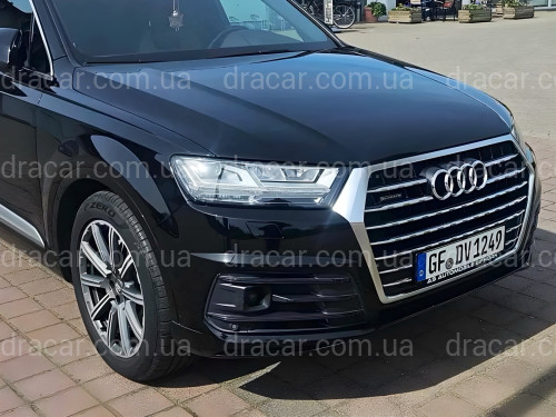 Бампер передний в сборе S-Line ПОД РАДАРЫ Audi Q7 4M 2015-2019 артикул 8574
