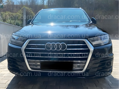 Бампер передний в сборе S-Line ПОД РАДАРЫ Audi Q7 4M 2015-2019 артикул 8574