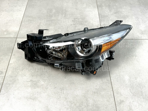 Левая фара галоген Mazda 3 BM АМЕРИКА РЕСТАЙЛИНГ 2016-2019 артикул 8576