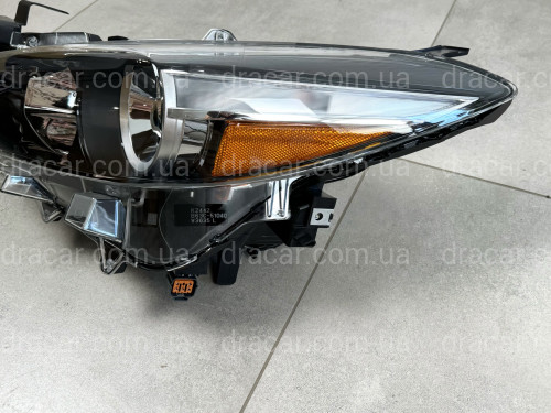Левая фара галоген Mazda 3 BM АМЕРИКА РЕСТАЙЛИНГ 2016-2019 артикул 8576