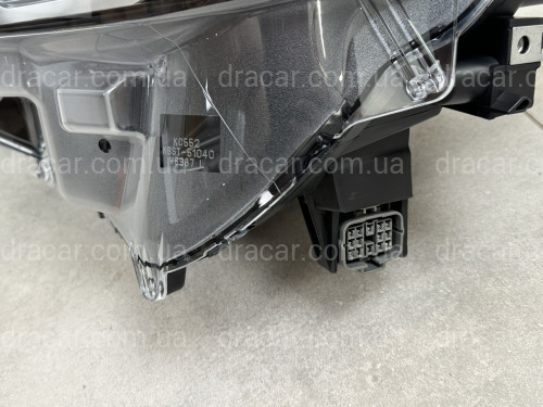 Левая фара Full LED Mazda CX-5 АМЕРИКА РЕСТАЙЛИНГ 2022+ артикул 8584