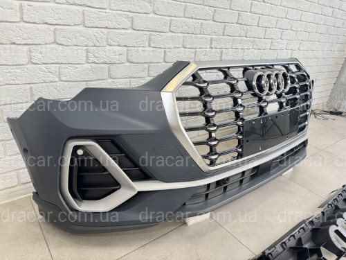 Бампер передний в сборе S-line Audi Q3 2019- артикул 8613