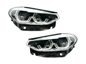 Фары Adaptive LED до рестайлинга для BMW X3 G01 F97 / X4 G02 F98 2018-2021 2шт. комплектные с блоками