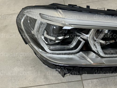 Фары Adaptive LED до рестайлинга для BMW X3 G01 F97 / X4 G02 F98 2018-2021 2шт. комплектные с блоками артикул 8627
