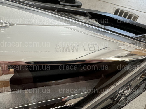 Фары FULL LED BLACK LCI для BMW 3 series F30 F31 2015-2018 2шт. комплектные с блоками, ЛЕД В ЛЕД артикул 8631