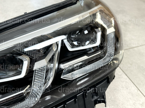 Фары Adaptive LED LCI рестайлинг для BMW X3 G01 F97 / X4 G02 F98 2021-2024 2шт. комплектные с блоками	 артикул 8626
