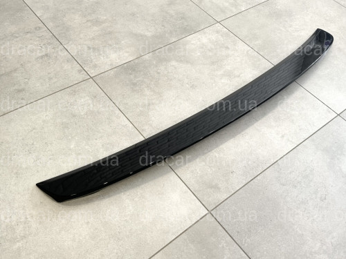Спойлер лип Toyota Camry 50/55 2011-2017 ABS пластик, цвет черный глянец / вариант 2 артикул 8662