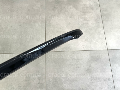 Спойлер лип Toyota Camry 50/55 2011-2017 ABS пластик, цвет черный глянец / вариант 2 артикул 8662