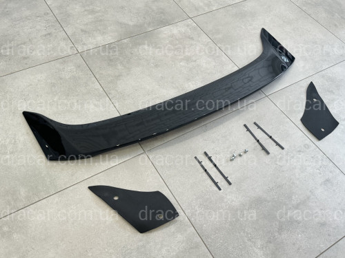 Спойлер багажника Ford Mondeo / Fusion 2013-2020 ABS пластик, цвет черный глянец артикул 8665