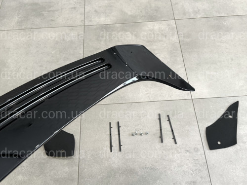 Спойлер багажника Ford Mondeo / Fusion 2013-2020 ABS пластик, цвет черный глянец артикул 8665