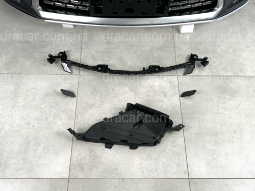 Бампер передний в сборе OEM Lexus RX 2019-2022 решетка под камеру артикул 8670