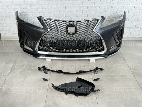 Бампер передний в сборе F-Sport Lexus RX 2019-2022 артикул 8671