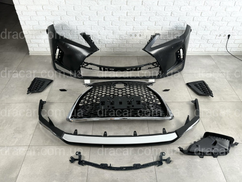 Бампер передний в сборе F-Sport Lexus RX 2019-2022 артикул 8671