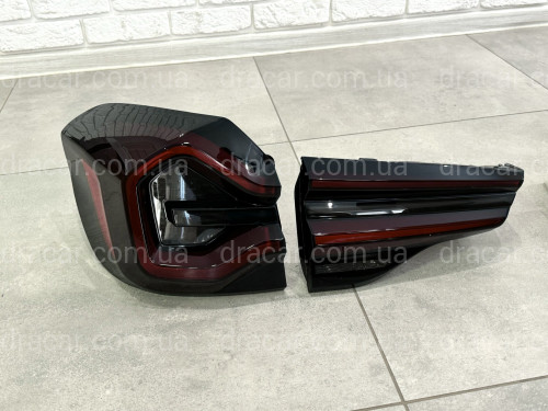 Задние LED фонари LCI 2022+ рестайлинг взамен дорестайлинговых BMW X3 G01 G08 2018-2021 4шт. артикул 8679