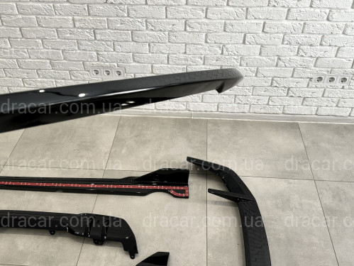 Комплект обвеса M paket LCI Paradigm Black Knight для BMW X5 G05 2023+, цвет черный глянец артикул 8690