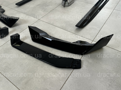 Комплект обвеса M paket LCI Paradigm Black Knight для BMW X6 G06 2023+, цвет черный глянец артикул 8691