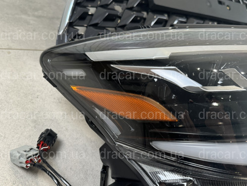 Комплект рестайлинга Lexus GX 460 2014-2019 в 2020+ (фары, решетка) артикул 8692