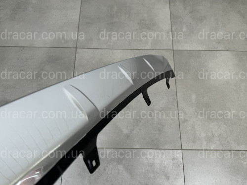Хром переднего бампера F-Sport Lexus RX 2015-2019 5312248080 полуматовый артикул 8700