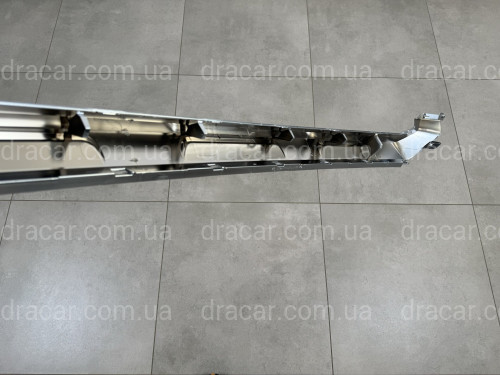 Нижняя хром окантовка решетки Lexus RX 2015-2019 5312248050 полуматовый артикул 7062