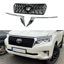 Решетка с ресницами TRD для Toyota Land Cruiser Prado 150 2018-2023