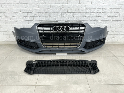 Бампер передний в сборе S-Line для Audi A5 2012-2015 артикул 8707
