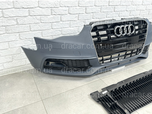 Бампер передний в сборе S-Line для Audi A5 2012-2015 артикул 8707