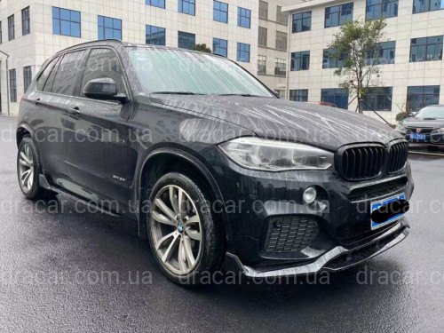 Юбка переднего бампера Paradigma M-Perfomance для BMW X5 F15 2013-2018, цвет черный глянец артикул 8709
