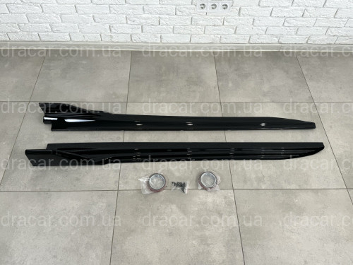 Накладки под пороги Paradigma M-Perfomance BMW X5 F15 2шт., цвет черный глянец артикул 8710