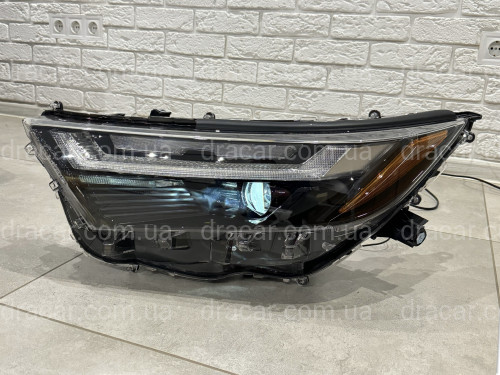 FULL LED фара левая рестайлинг 2023 для Toyota Rav-4 USA 2018- артикул 8718