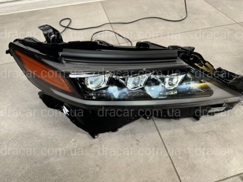 FULL LED фары 3 линзы для Toyota Camry 70 USA 2017-2024 артикул 8717