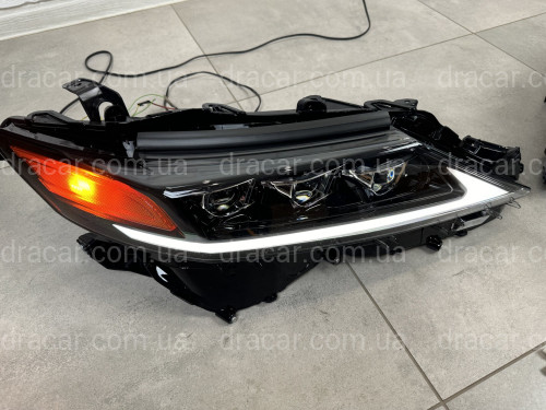 FULL LED фары 3 линзы для Toyota Camry 70 USA 2017-2024 артикул 8717