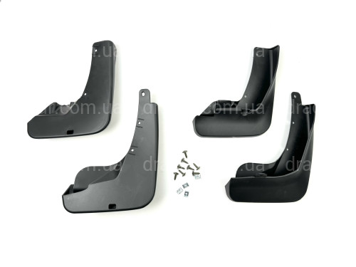 Брызговики Nissan Qashqai 2021+ , комплект 4шт. артикул 8727