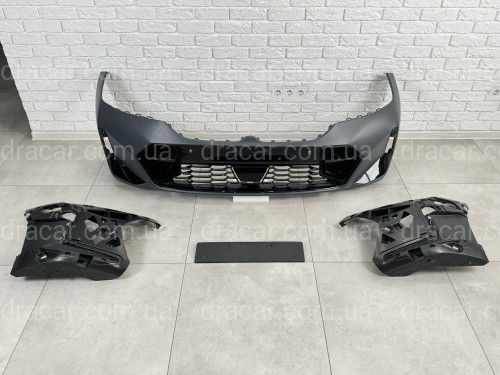 Комплект обвеса M paket LCI BMW 3 series G20 2023+ (передний / задний бампер, пороги, насадки на труби) артикул 8680