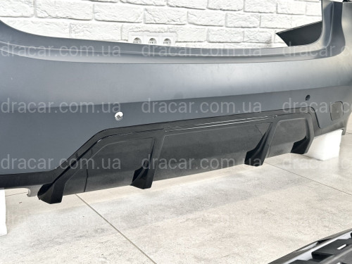 Комплект обвеса M paket LCI BMW 3 series G20 2023+ (передний / задний бампер, пороги, насадки на труби) артикул 8680