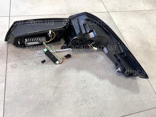 Задние LED фонари LCI 2020+ рестайлинг для 2016-2020 BMW G30 4шт. с логотипом BMW  артикул 6841
