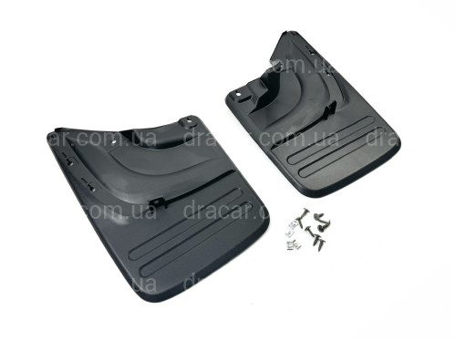 Брызговики задние Toyota Fortuner 2005-2015, комплект 2 шт. артикул 8751