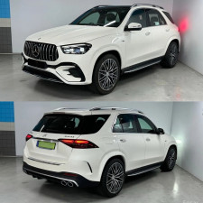 Комплект обвеса AMG GLE 53 рестайлинг 2024 для Mercedes GLE W167 2019-2025 (бампер передний / задний, арки)