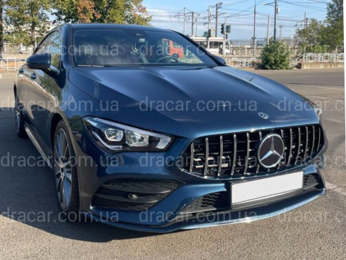 Решетка радиатора GT CHROME Mercedes CLA-Class C118 2019- артикул 8785