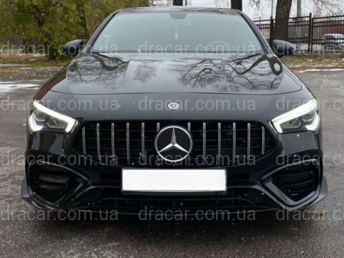 Решетка радиатора GT CHROME Mercedes CLA-Class C118 2019- артикул 8785