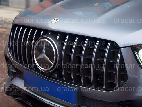 Решетка радиатора GT CHROME Mercedes GLE-Class V167 2019-2022 ДЛЯ AMG артикул 7956
