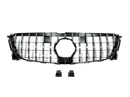 Решетка радиатора GT CROME Mercedes-Benz GL class X166 2012-2015 ОБЫЧНЫЙ НЕ AMG артикул 8807