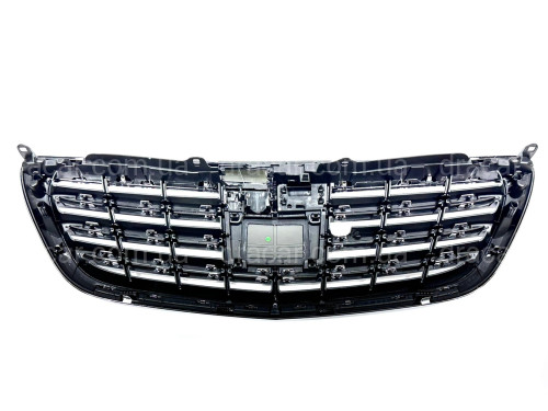 Решетка радиатора под радар CHROME ДЛЯ AMG для Mercedes-Benz S-class W222 2013-2020 артикул 8809