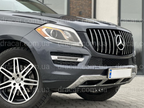 Решетка радиатора GT CROME Mercedes-Benz GL class X166 2012-2015 ОБЫЧНЫЙ НЕ AMG артикул 8807